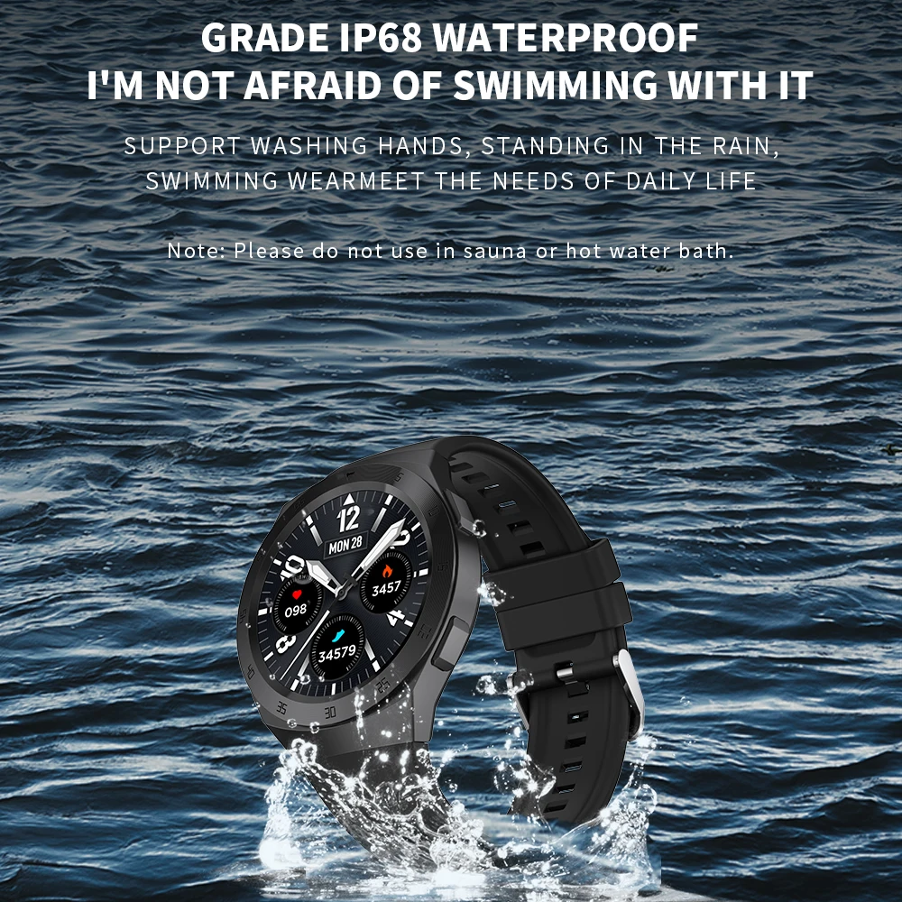 

LEMFO GT2e Smart watch Men Bluetooth Call IP68 Waterproof Sport Smartwatch 2021 For Huawei Xiaomi Android IOS Multi Language
