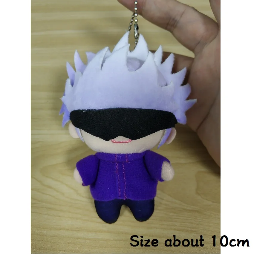 Jujutsu Kaisen Yuji Itadori Toys Anime Plush Doll Gojo Kugisaki Megumi Nanami Stuffed Toy Key Ring Bagpack Phone Pendants
