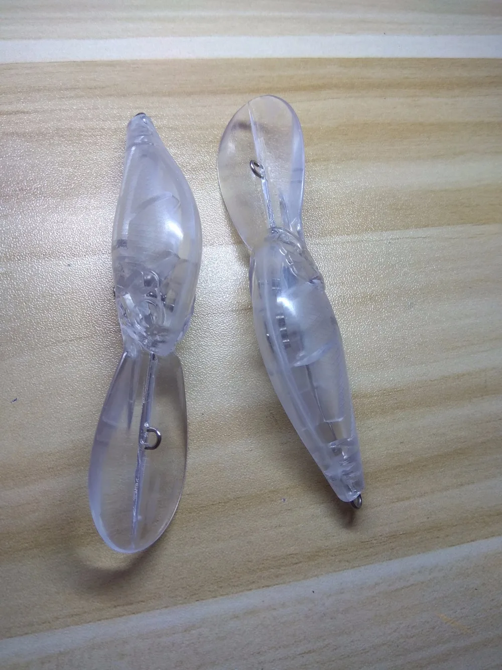 10 шт. Неокрашенный рыболовные приманки тела Crankbait Hardbaits Рыбалка воблер