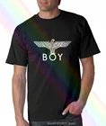 Мужская модная брендовая футболка, топы для мальчиков с рисунком орла, футболки высокого качества, мужская одежда