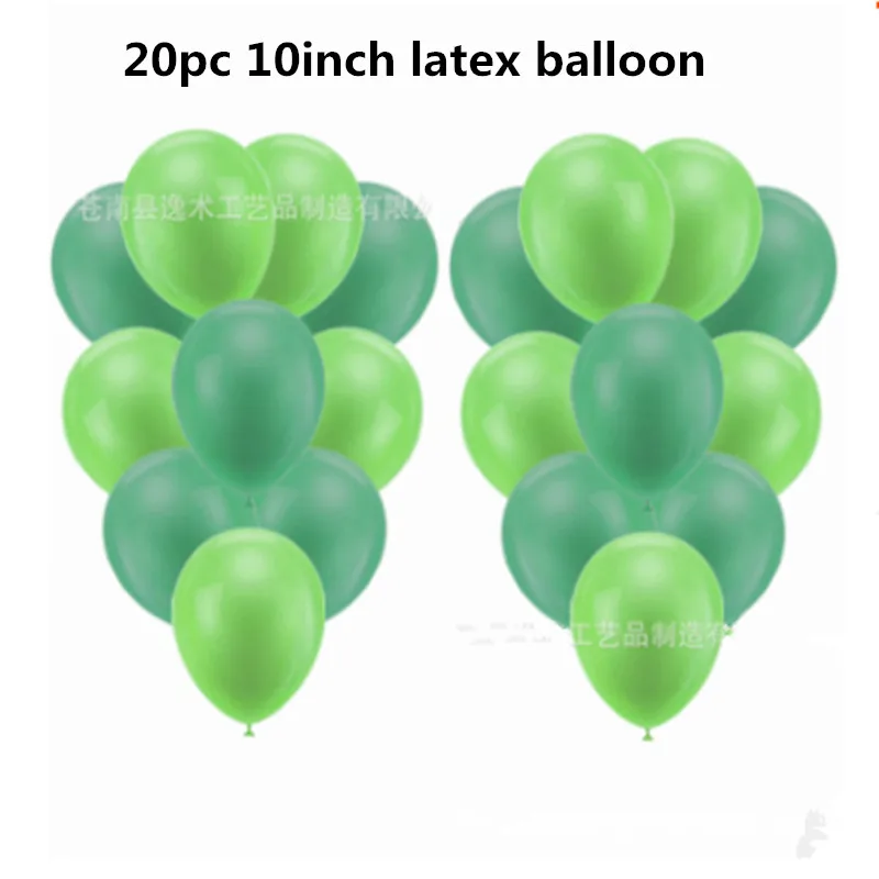 

20pc Dark Light Green 12Inch Balloon Party Decoration Supplies