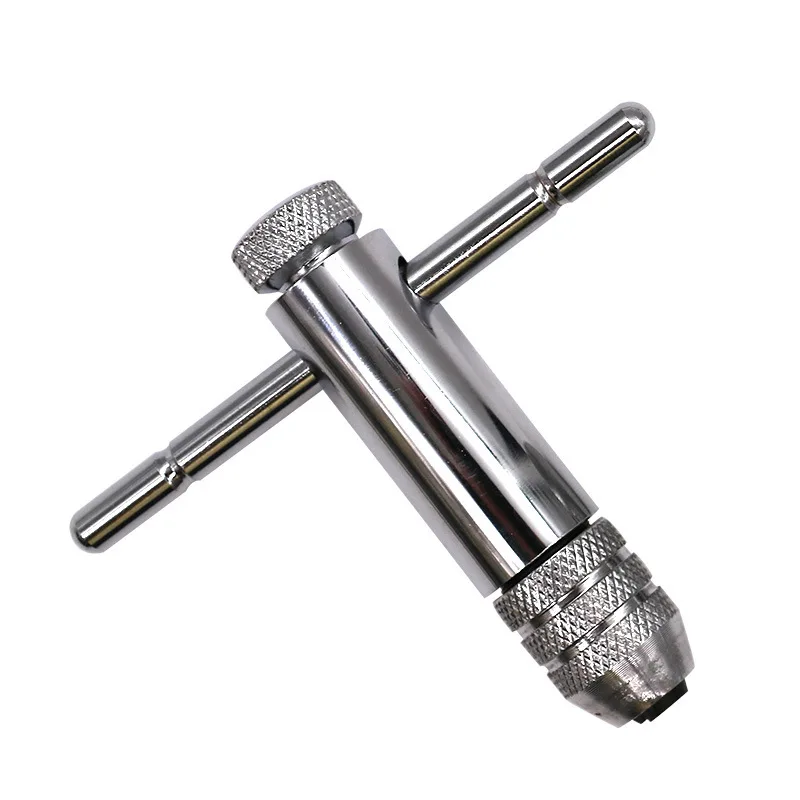 

M3-M8 M5-M12 Lengthen Reversible T Bar Handle Ratchet For Tap Die Set Taps Wrenches Wire tapping Wrench Adjustable Holder Tool