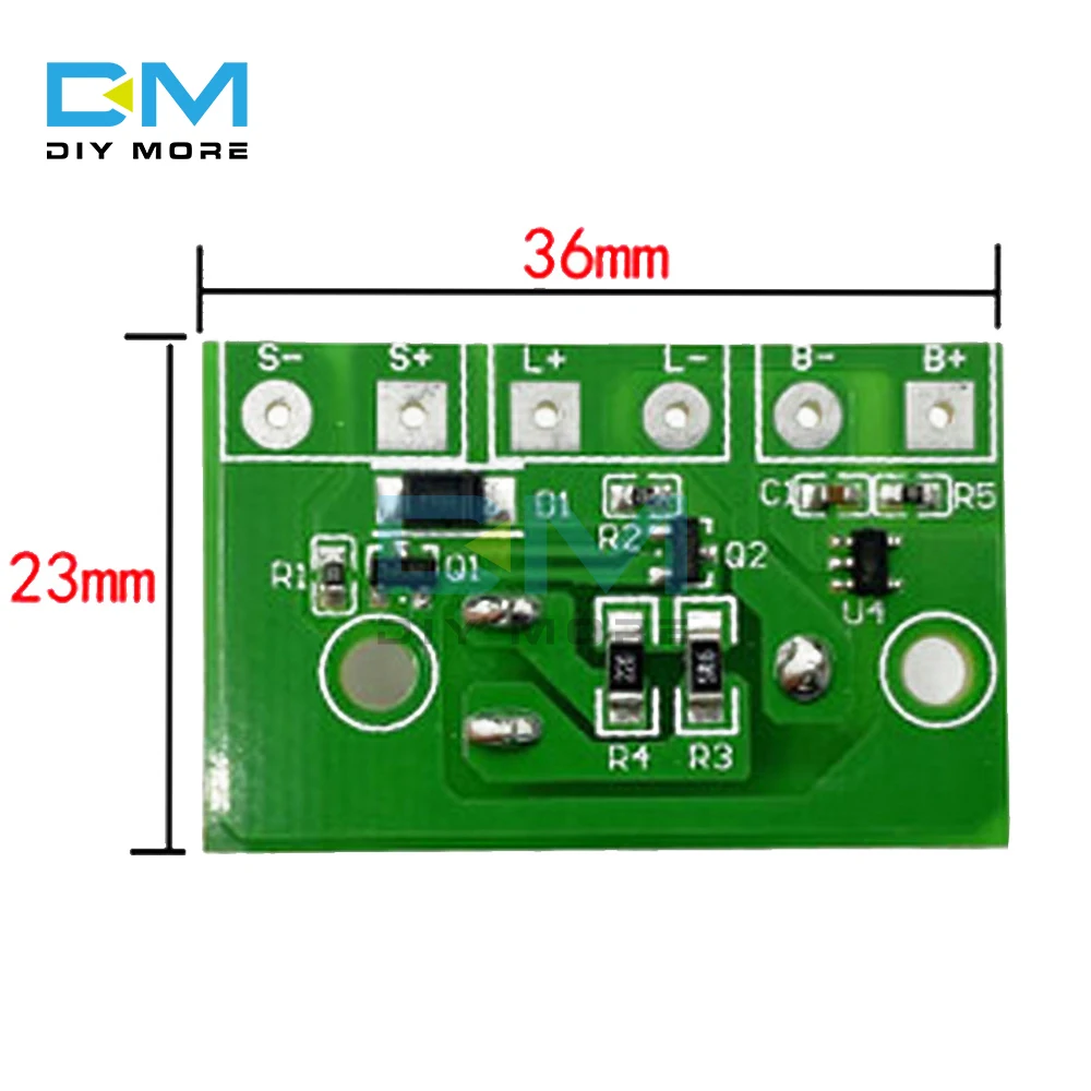 3.7V 1A Solar Controller LED Lantern Light Control Circuit Board Photo Induction Solar Lamp Lithium Battery Controller Module