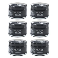 6pcs motorcycle oil filter for bmw hp2 enduro 1170 megamoto sport k1200gt k1200r k1200rs k1200rs se k1200s k1300gt