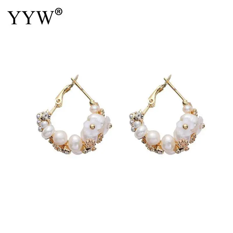 

Элегантные женские висячие серьги в европейском стиле с рычагом сзади из пресноводного жемчуга Ретро Свадебные серьги ювелирные изделия ...