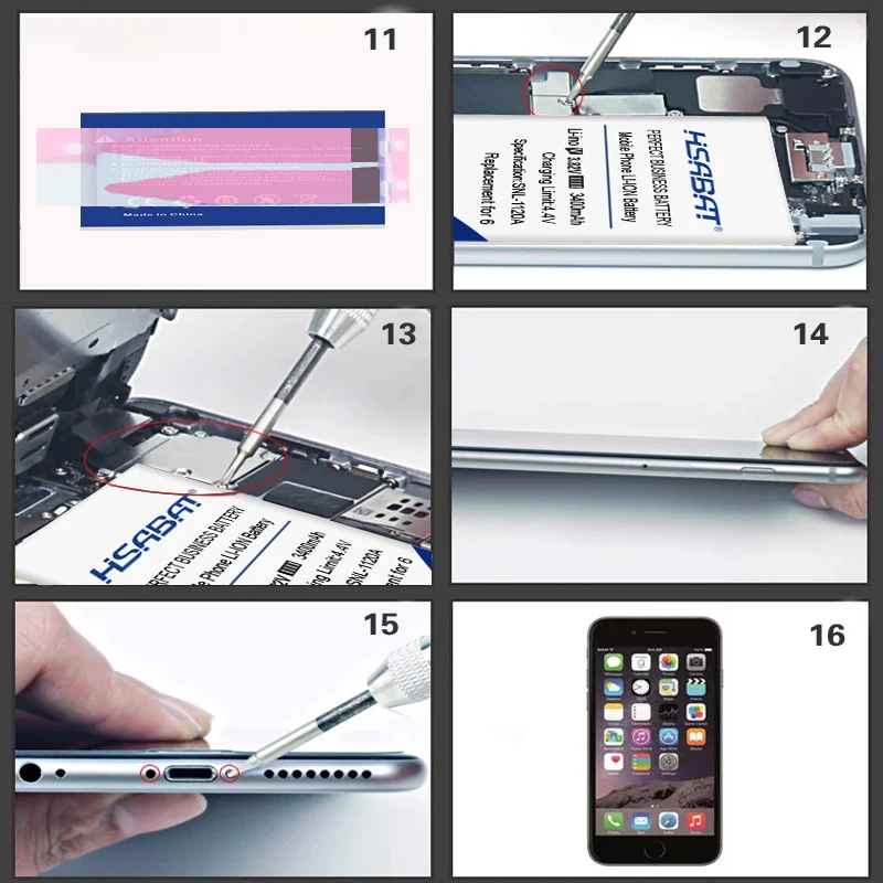 Аккумулятор HSABAT 4000 мАч для iphone 6s 7 8 для iphone 6 5S 5 SE для iphone 6s Plus 6s plus/7plus 7plus/8plus 8plus