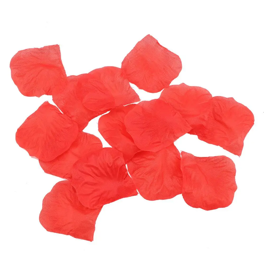 1000 шт. искусственные шелковые лепестки роз для свадьбы цветов аксессуары Дня