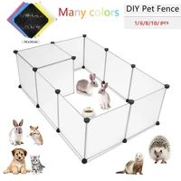 small pet playpen diy freely combined pet yard fence puppy crate kennel for dog cat kitten rabbit guinea pig bunny hedgehogs