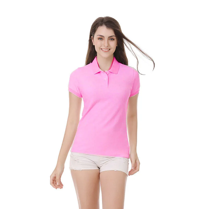 

Women Men Unisex Cotton Plain Solid Black Blue Navy Red Polo Shirt Ladies Short Sleeve No Printing Polo Shirt S-3XL Shirts Tops