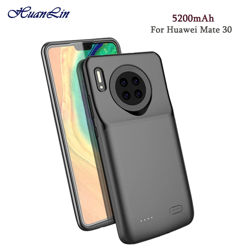 Новый 5200 мАч Внешний аккумулятор зарядное устройство чехол для Huawei Mate 30 внешний