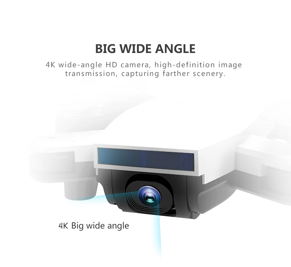 Mini Folding Unmanned Aerial Vehicle WIFI Drone With Camera HD 4K/1080P/720P FPV RTF Remote Control Helicopter RC Quadcopter Toy