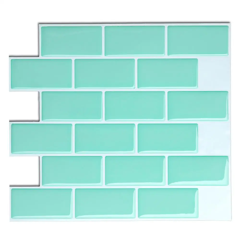 10 шт./упаковка виниловая плитка для кухонной/ванной комнаты|Наклейки на стену| |