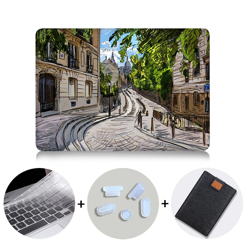 MAC10 Чехол MTT для ноутбука Macbook Pro 13,3 15,4, чехол для mac book air pro retina 11 12 13 15 16 дюймов с сенсорной панелью, сумка для ноутбука - Цвет: MAC10