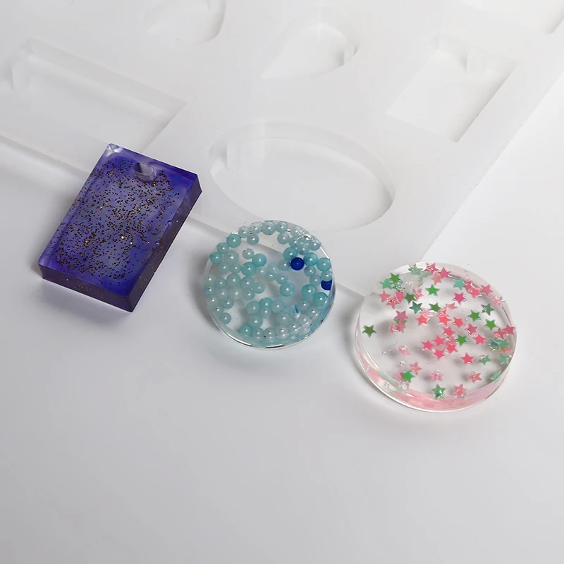 12 видов конструкций силиконовые формы для литья под давлением ди смолы ювелирные