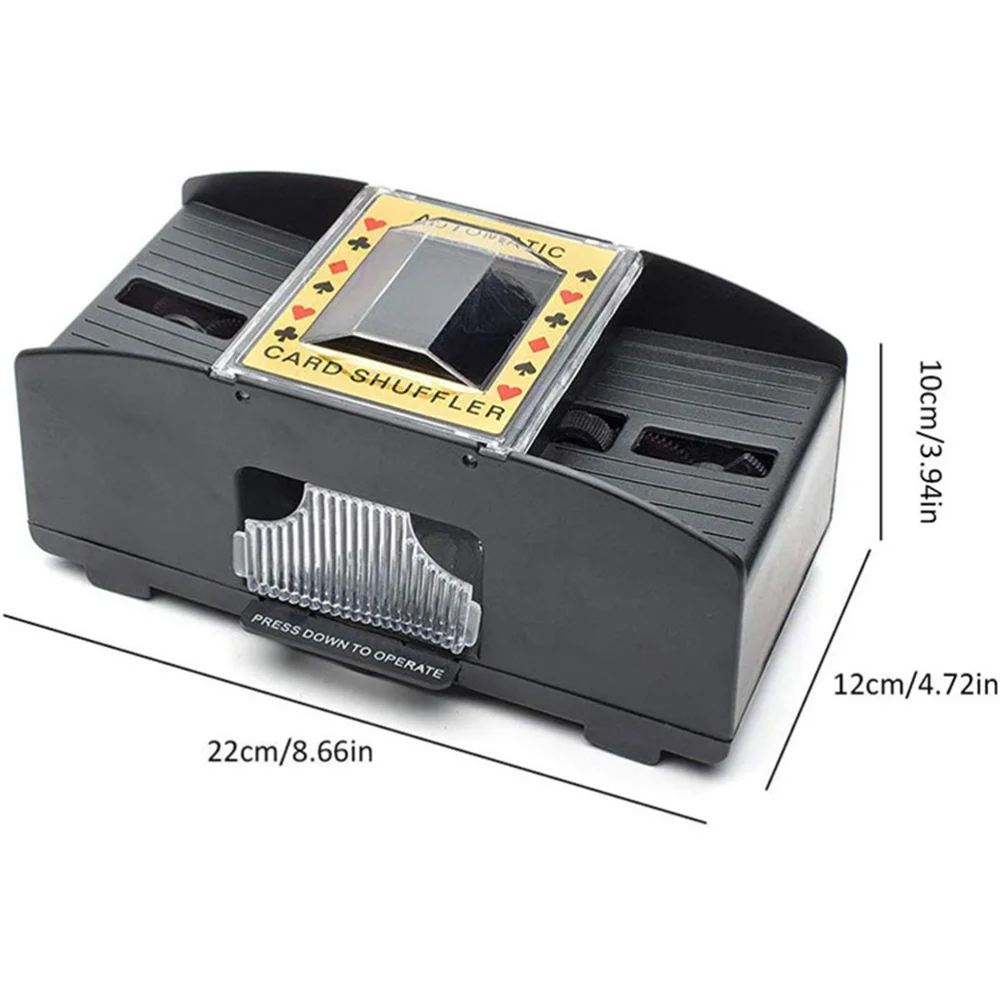 

Board Game Poker Electric Automatic Poker Shuffler Casino Robot Shuffler Black