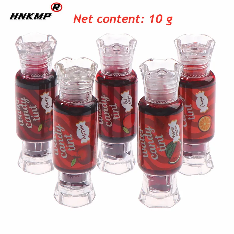 Стойкий блеск для губ в форме конфет 10 цветов водостойкий жидкий тинт