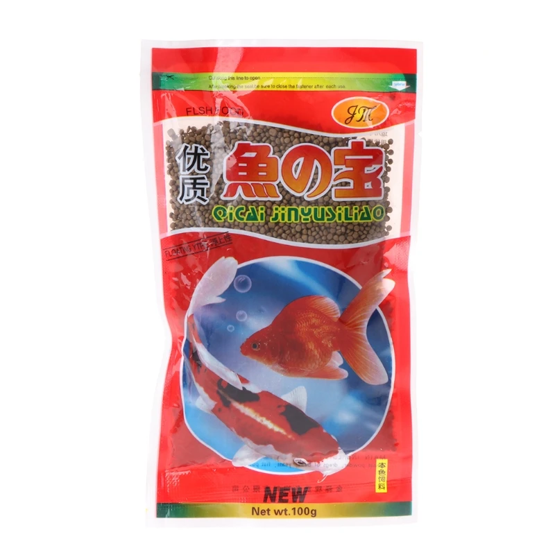 

47g Fish Forage Grains Protein Aquarium Food Feeding For Goldfish Tropical Carp