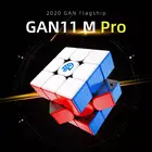 Магнитный Магический кубик Gans Pro 3x3, 11 м, профессиональные игрушки-пазлы, Обучающие кубики GAN11M Pro