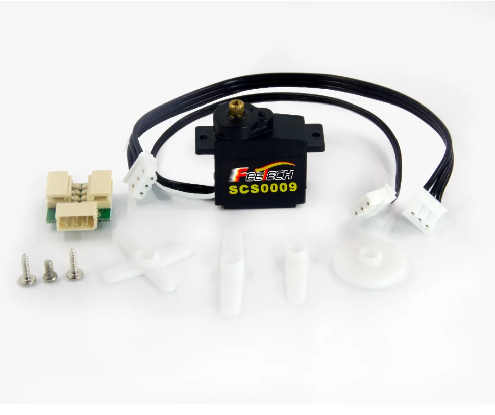 4 шт. Feetech SCS009 металлический Шестерни 2 5 кг Micro Servo 9g c для радиоуправляемого