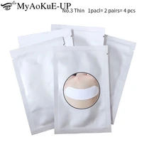 new silicone eyelash pad patches 50 pack under eye pad for eyelashes extension no 2 thick types eys pads eyelash extension tools