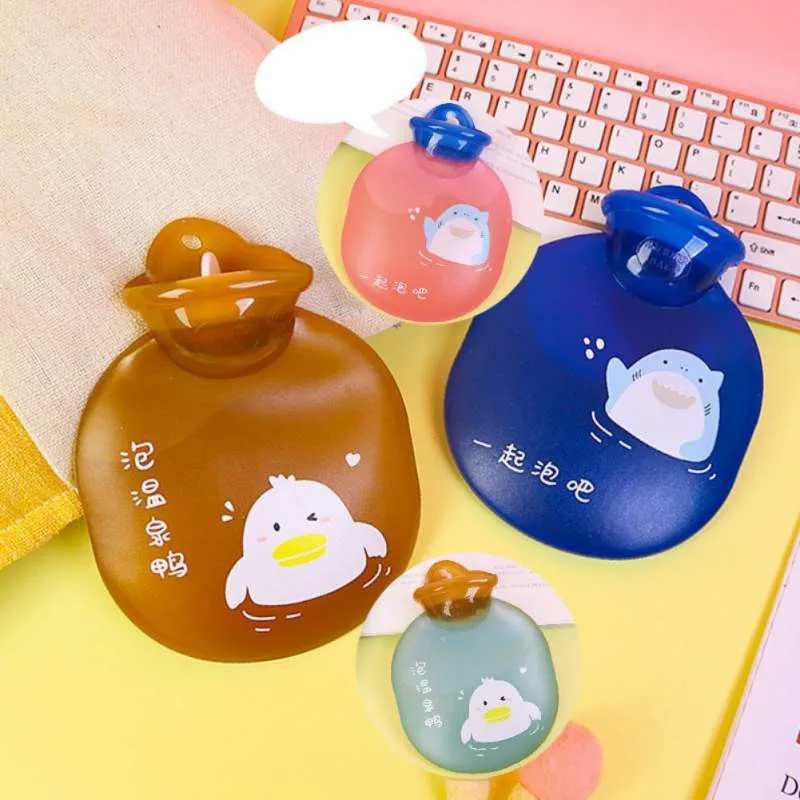 Грелка для дома зимняя прочная инъекций воды грелка портативная мультяшная