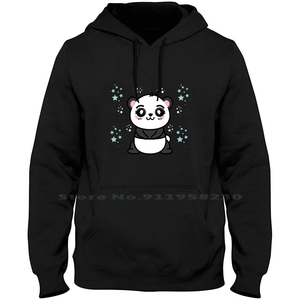 

Panda Men Women Hoodie Pullover Sweater 6XL Big Size Cotton Girlfriend Infant Cookie Panda Doll Babe Pan End Ant
