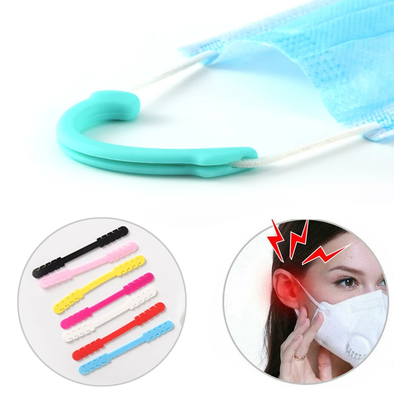 1 пара силиконовая маска для защиты ушей от боли | Дом и сад