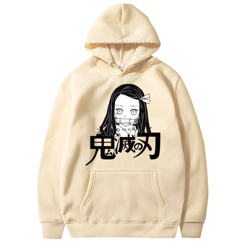 

2021 Anime Demon Slayer Kimetsu No Yaiba Sweatshirt Men Women Harajuku Homme Fleece Pullover Hoodie