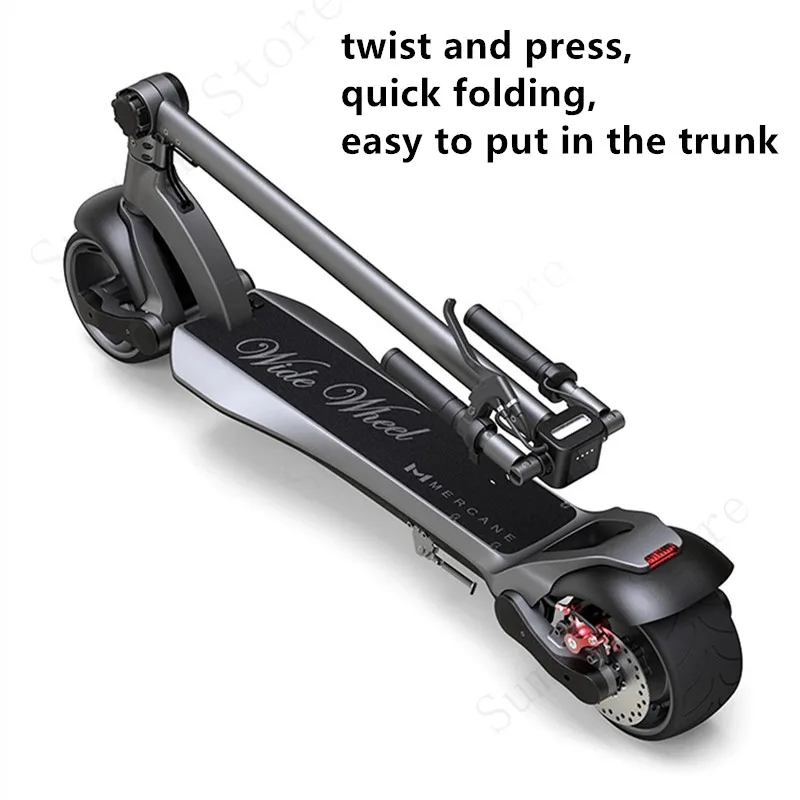 2019 новейший Mercane WideWheel Kickscooter умный электрический скутер складной широкий колеса