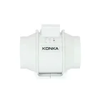 6-дюймовый встроенный вентилятор, бесшумный вытяжной вентилятор 220 В, стандартный вентилятор для кухни, туалета, настенный вентилятор для очистки воздуха