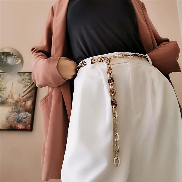 Высококачественные акриловые цепочки для ожерелья 1 0 метра связанные сумок