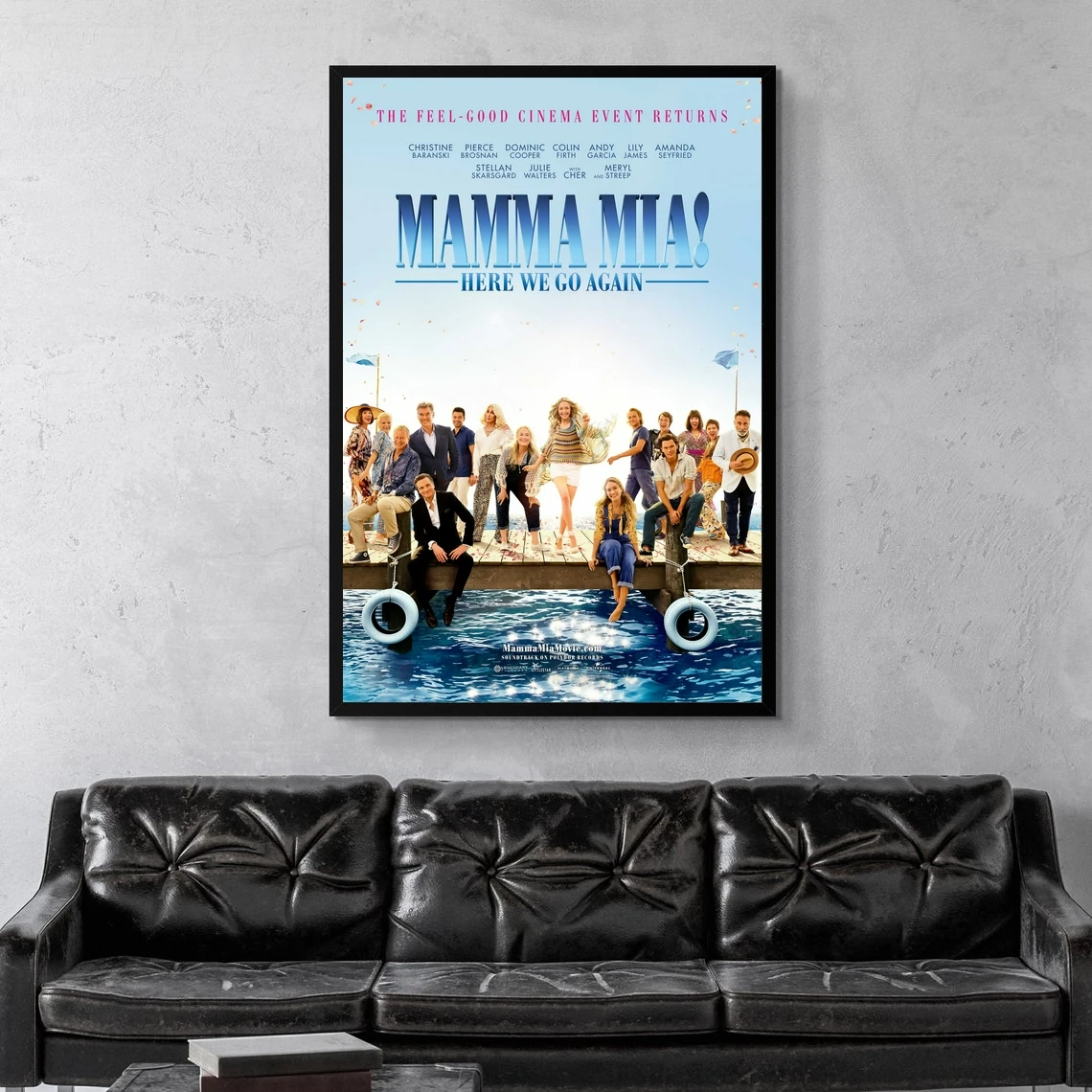 Mamma Mia Here We Go Again постер фильма настенная живопись украшение дома (без рамки)