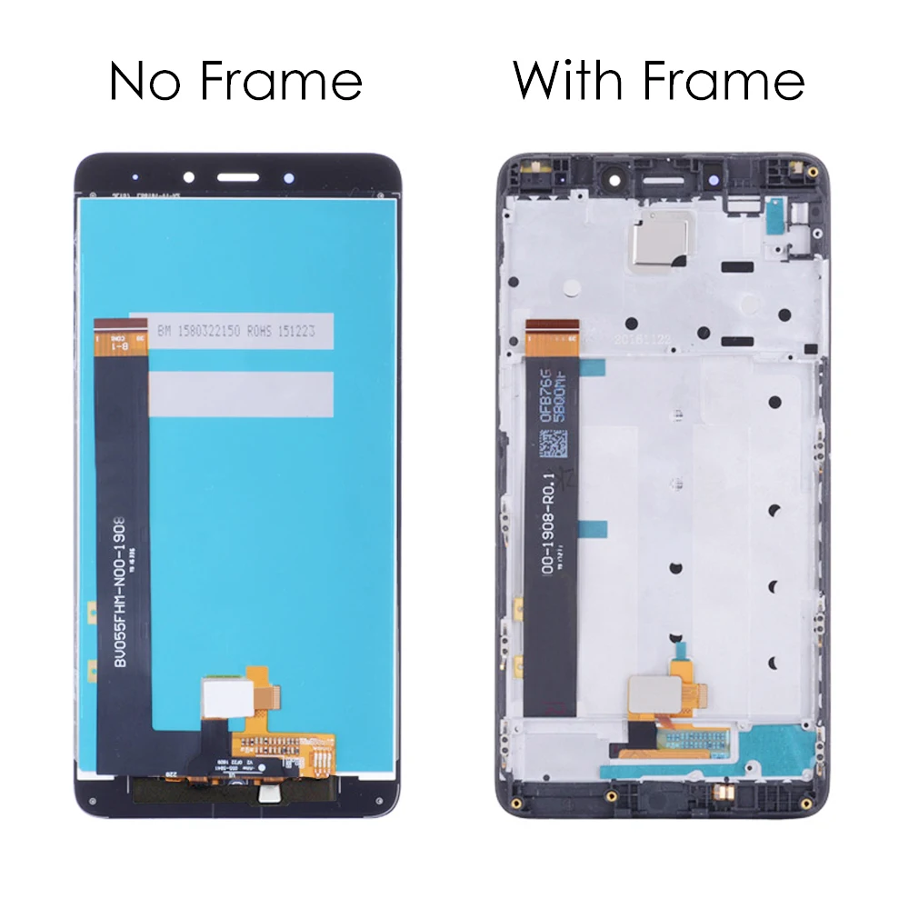 Для Redmi версия 4 черный/белый/золотой сенсорный экран дигитайзер ЖК дисплей