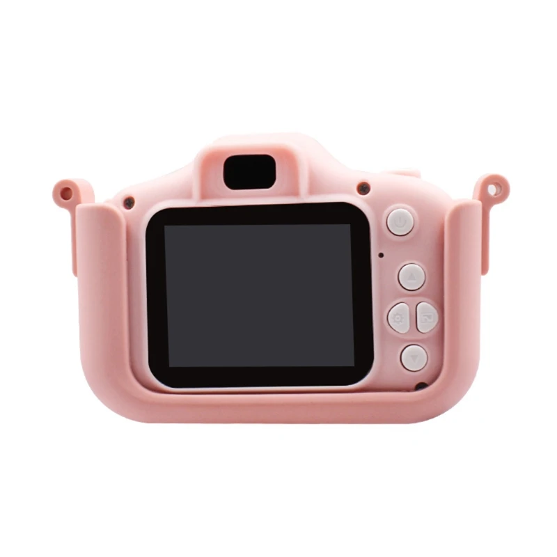 

2.0 inch IPS Screen Mini Kids Digital Camera With 32GB SD Card 1080P Dual Lens Video Camcorder Educational Toy Kit Birthday Gift