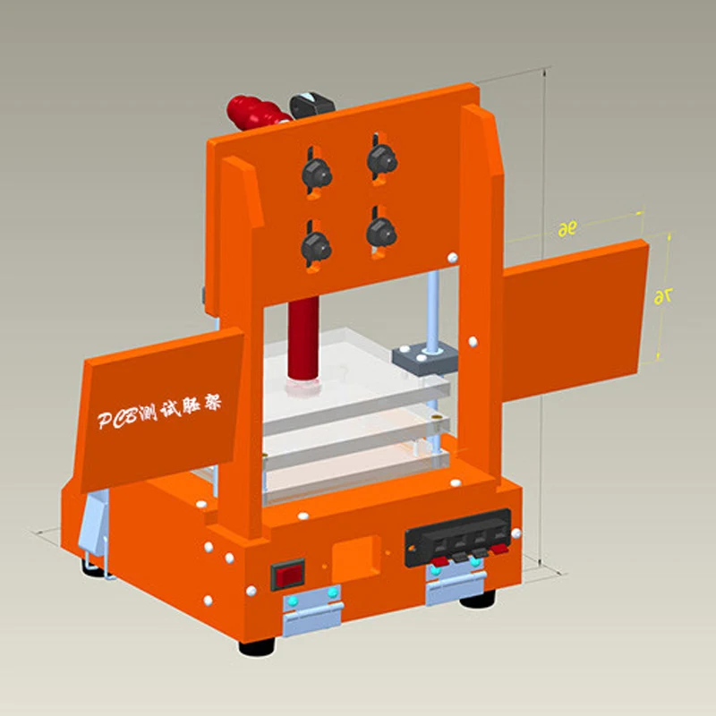 Универсальная испытательная рамка PCB test ing jig PCBA инструмент для крепления