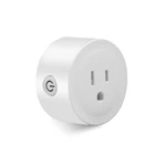 Мини Wifi умная розетка работает с Alexa Google Home 110-240 В Голосовое управление розетка с защитой от перенапряжения