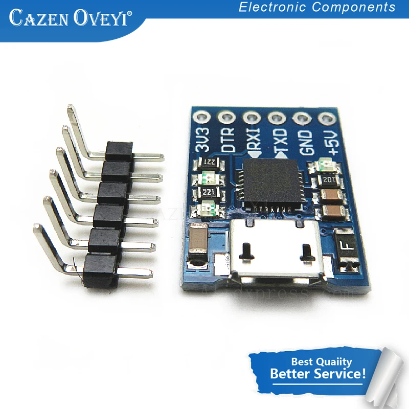 1 шт./лот 6Pin CP2102 MICRO USB a UART TTL модульный преобразователь серии UART STC IRE FT232 в наличии