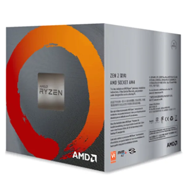 AMD Ryzen 7 3700X R7 3700X3,6 GHz ocho nucleos procesador de cpu de rosca 7NM L3 = 32M toma AM4 con enfriador