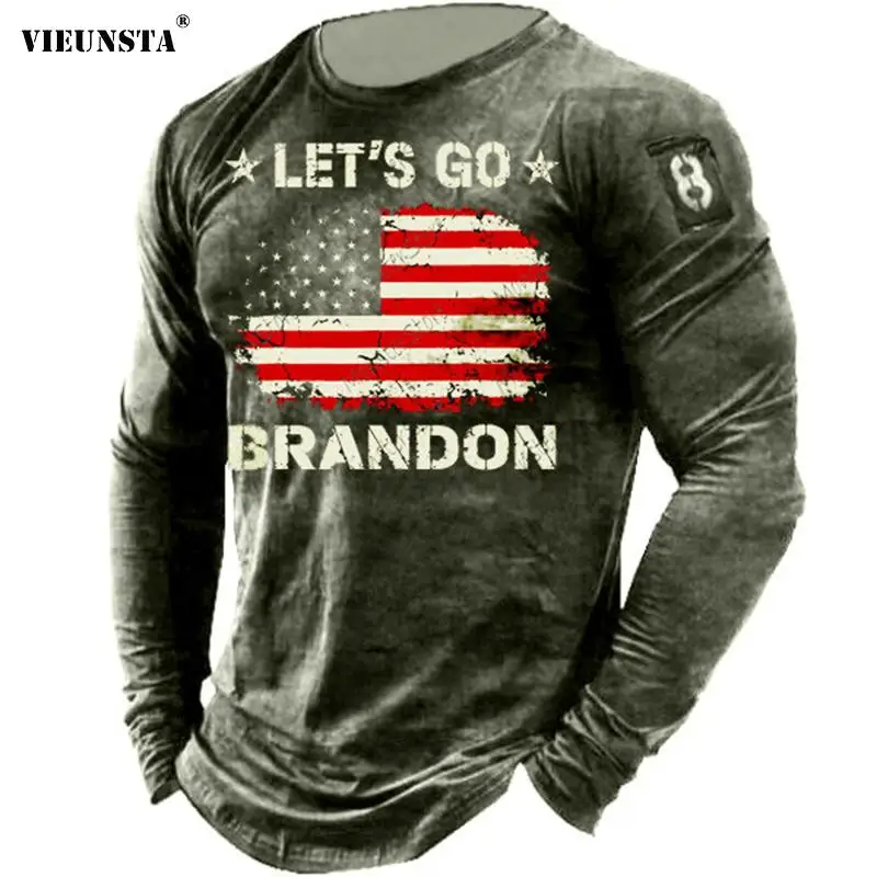 

Fashion Stripe Letter Print Men Tee Shirts Spring Casual O Neck Loose Male Tops Shirt Autumn Long Sleeve Streetwear Man Pullover