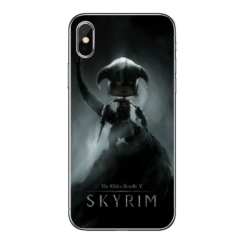 Аксессуары чехол для телефона Xiaomi Redmi Note 8 7 6 5A 4 Pro 7A K20 6A 4A 4X 5 Plus S2 новый логотип Skyrim |