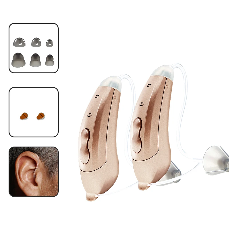 Слуховые аппараты аудиофоны мини 10 канальный Цифровые слуховые усилители AAB52P