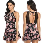 Новые женские купальники, Цельный купальник, однотонные черные, красные купальные костюмы, пляжная одежда для женщин