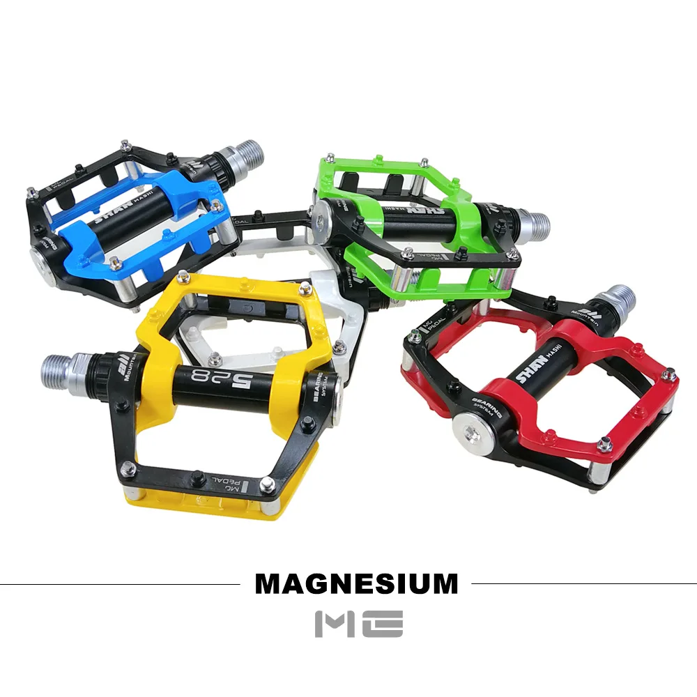 

Bike Pedals MTB BMX Sealed Bearing Bicycle CNC Magnesium alloy Road Mountain SPD Cleats Ultralight Bicycle Pedal parts
