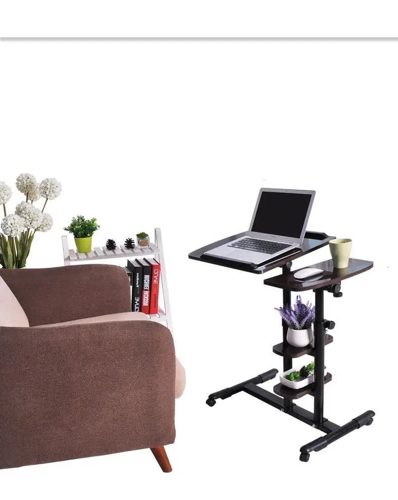 Tisch Tavolo Tafel маленькая раскладная кровать стоящая подставка для ноутбука Регулируемая прикроватная тумбочка компьютерный стол для учебы