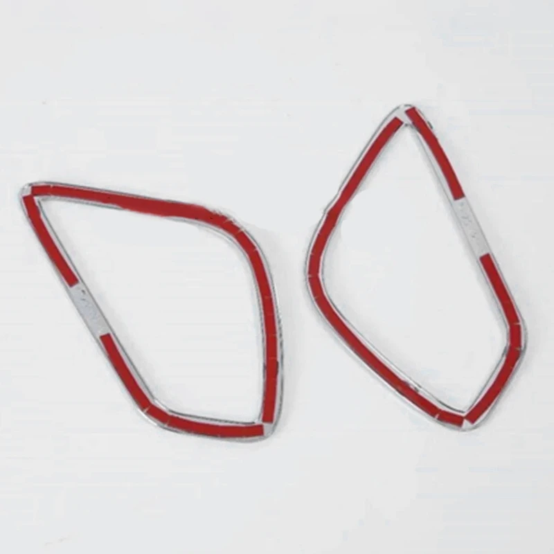 

ABS Chrome Cover Trim Back Tail Rear Fog Light Lamp Frame Stick 2Pcs for Mitsubishi Eclipse Cross 2018 2019