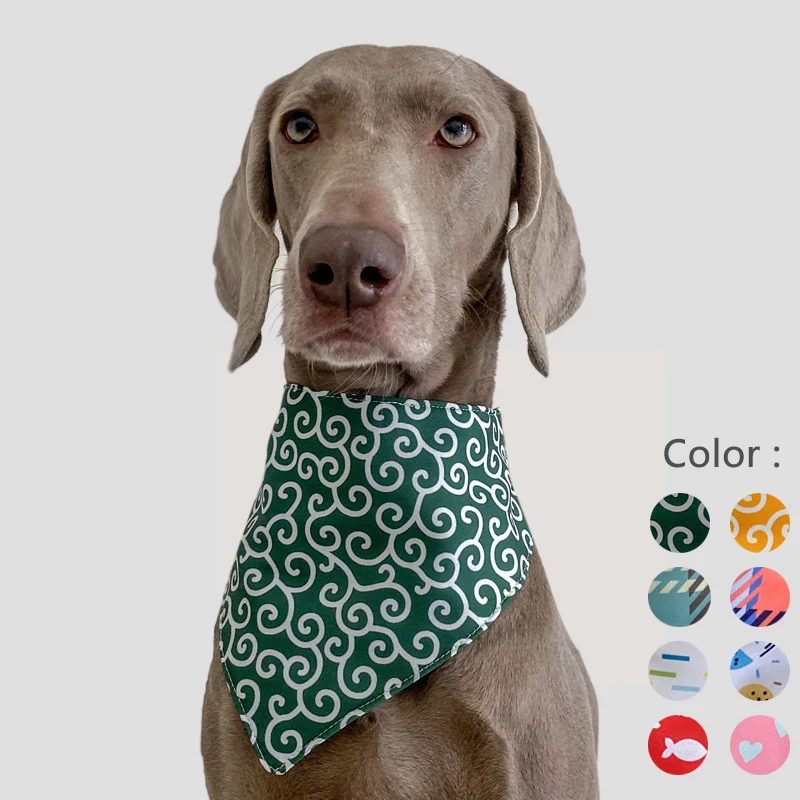 

Dog Accessories For Large Dogs Pet Puppy Towel Bandana Scarf Bibs Supplies Breeds Collar Small Cat For Animal Products Cheap