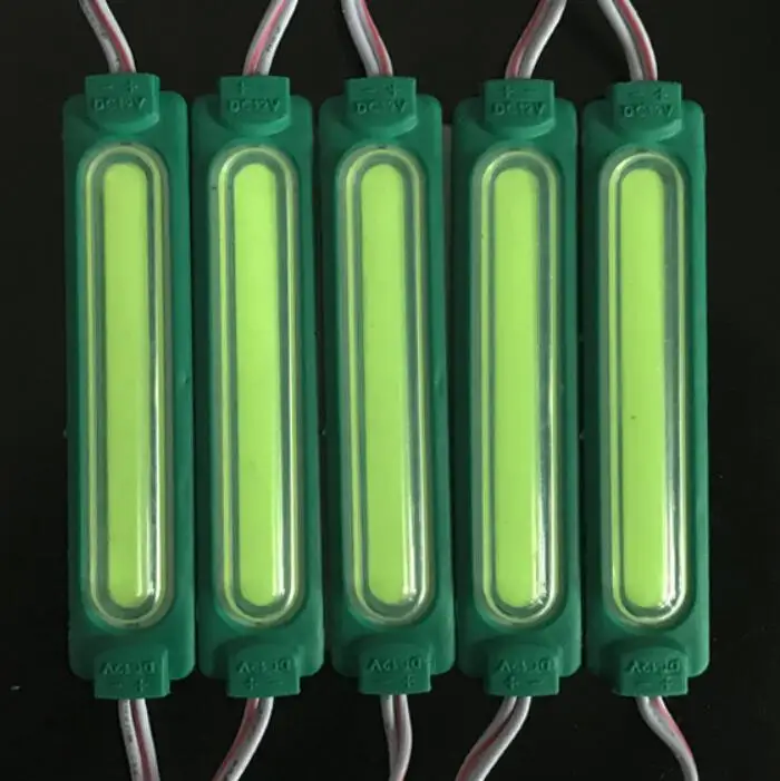 Светодиодный модуль COB с объективом водонепроницаемый pixel для знака 9 чип DC12V 2 4 Вт