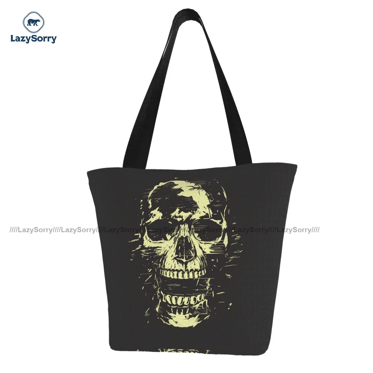 

Scream Shopping Bag Student Fashion Handbags Vintage Cloth School Bags