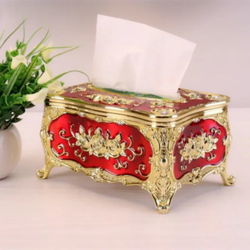 Скандинавский ретро роскошные акриловые ткани Коробки дома Гостиная Настольный