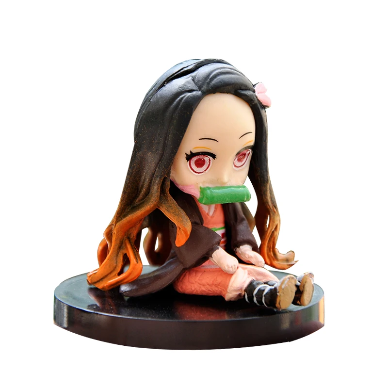 6 шт./компл. фигурки из аниме рассекающий демонов киметасу No Yaiba Kamado Tanjirou Nezuko Agatsuma